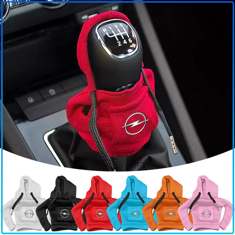 1Pcs Car Gear Knob Cover Hoodie Car Gear Stick Hoodie Car Styling For Opel Astra H G Corsa Insignia Astra Antara Meriva Zafira Interior