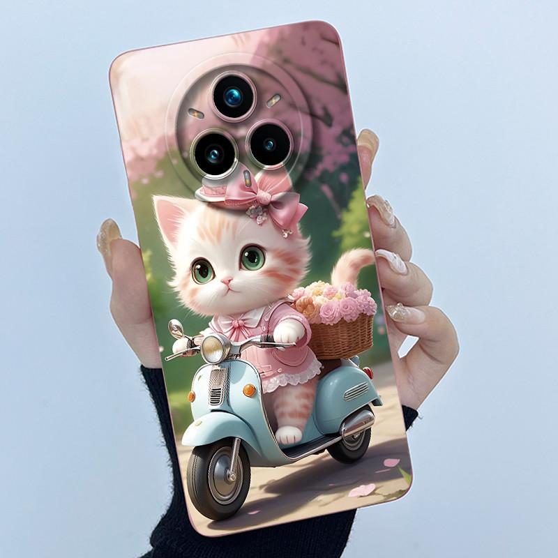 For Realme 14 Pro Plus Case 2025 New design Lovely Pattern Matte Silicon Cover For Realme14 Pro 14Pro+ Bumper Coque funda Capa