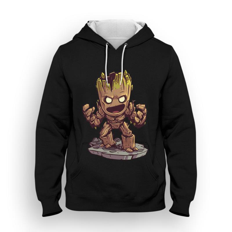 

Miniso Hoodies Guardians Of The Galaxy Cartoon Groot 3D Print Streetwear Men Women Fashion Sweatshirts Hoodie Kids Pullovers