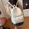 New High-value Schoolbag Ins Niche Junior High School Student Backpack Small Backpack Women's Simple Versatile Bag