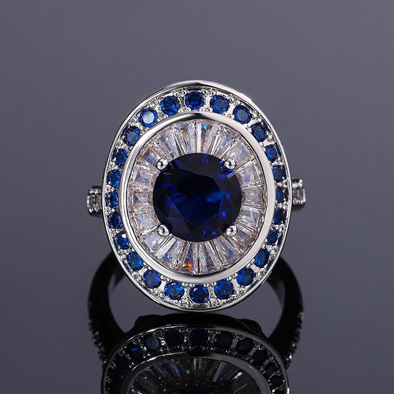 

Jewelry Fashion Artificial Treasure Ring Women s New Premium Emerald Ring