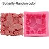 Handmade Baby Feet Shaped Butterfly Fairy Cube Square Cake Mould Soaps Supplies Pudding Candy Mold Silicone Soap Mold