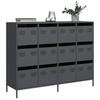 Sideboard Anthracite 135 x 39 x 103.5 cm Cold rolled Steel