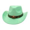 Western Cowboy Hat Performance Stage Jazz Hat Resort Style Skull Accessories Ethnic Style Top Hat