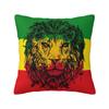 Custom Jamaican Rasta Flag Pillow Covers Home Decorative Fashion Jamaica Pride Chair Cushion Square Pillowcase