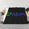 NEW ADM Blankets and Throws Super Soft Thermal Indoor Outdoor Blanket for Living Room Bedroom Travel