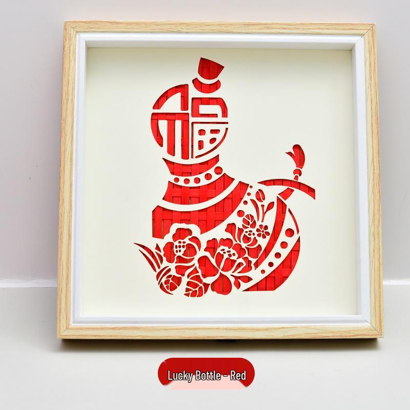 Kindergarten Bamboo Weaving DIY Kit: Creative Craft Gift & Desktop Ornament Activity