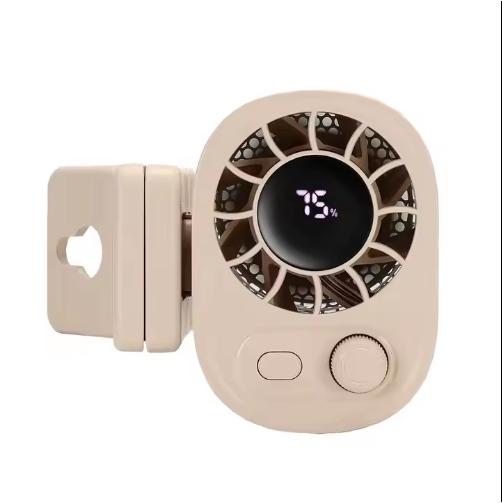 Simple and New USB Charging Neck Fans, Outdoor Wearable Neck Fans, Outdoor Foldable Neck Fans No Plug Required