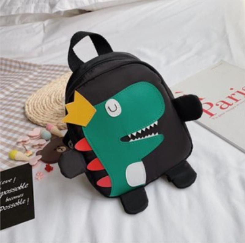 Adorable Dinosaur Backpack For Kids Durable Oxford Cloth Cute Design For Preschoolers