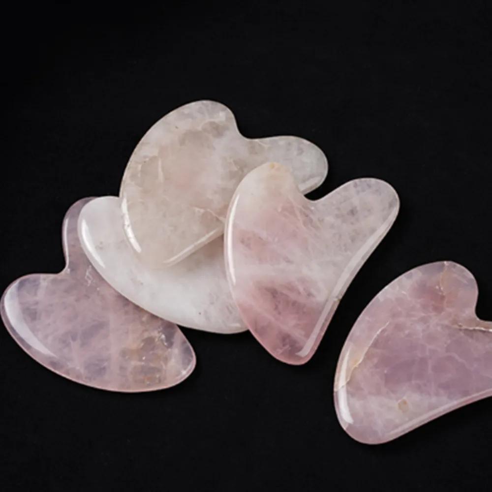 

Heart Gua Sha face, cheekbones, cheeks, neck, trapezius, back of neck, calves, forearms massage tool