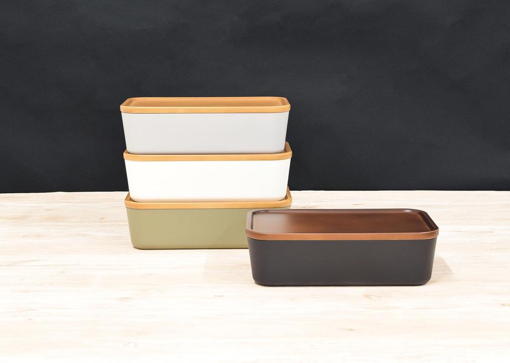 Yellow Studio Mies Square 1 Tier Lunch White 73516 (MIYS) Men's