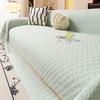 Summer cool ice silk sofa cover 2025 new high-end summer cool cushion non-slip leather sofa cover towel
