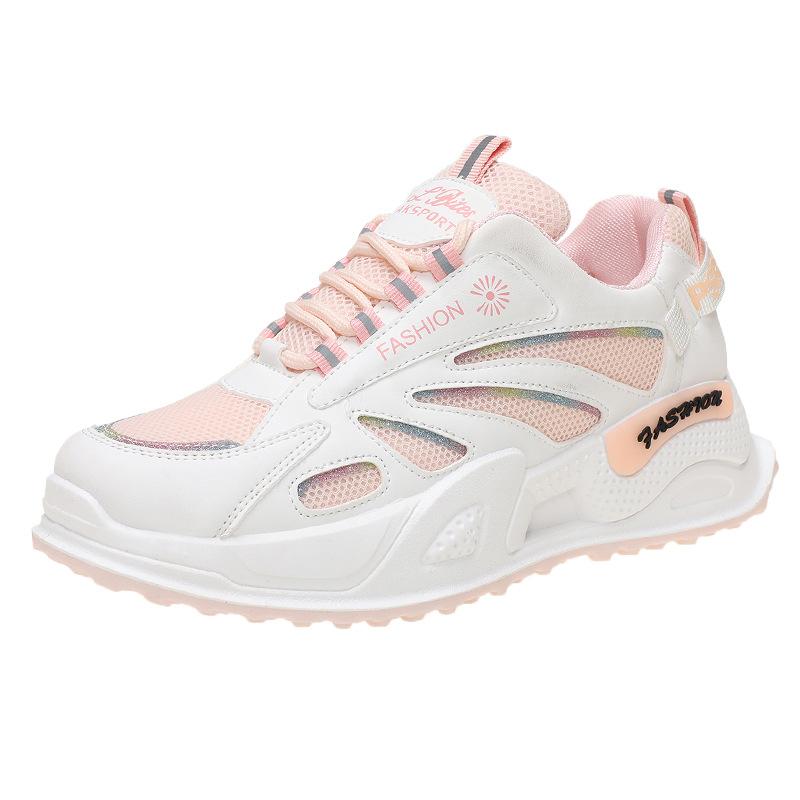 Dámské módní tenisky na platformě Pohodlná prodyšná běžecká obuv Outdoorová sportovní obuv pro volný čas