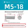 304 Stainless Steel Pressure Plate Cylindrical Head Rivet Screw (FHS-M2 M2.5 M3 M4 M5 M6 M8 M10)