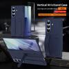 NEW Suitable for Samsung Zfold7 6 5 4 3 folding stand wristband shell film integrated anti fall protective cover