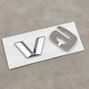 3D ABS Chrome Letters V6 V8 V10 V12 Car Fender Rear Trunk Badge Sticker For W205 W204 W213 W212 W221 Accessories
