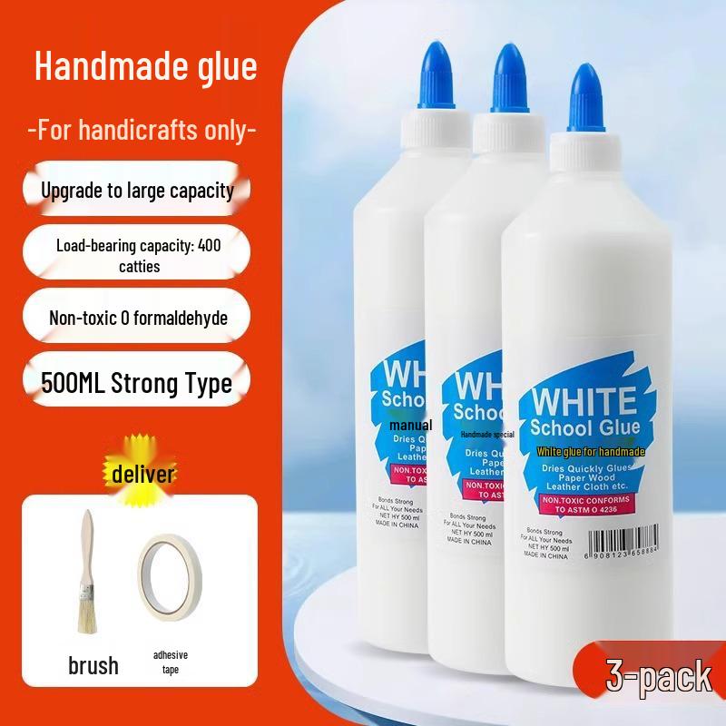 

Клей ПВА ручной работы для детей - Формула на растительной основе, Безопасный для использования в детском саду