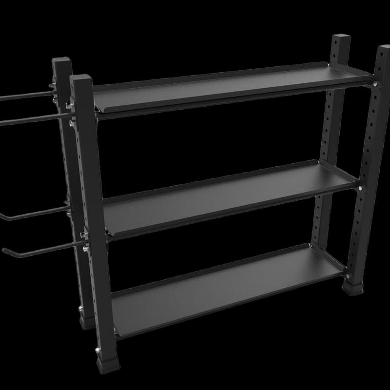 WEZHO Fitness Equipment Storage Rack