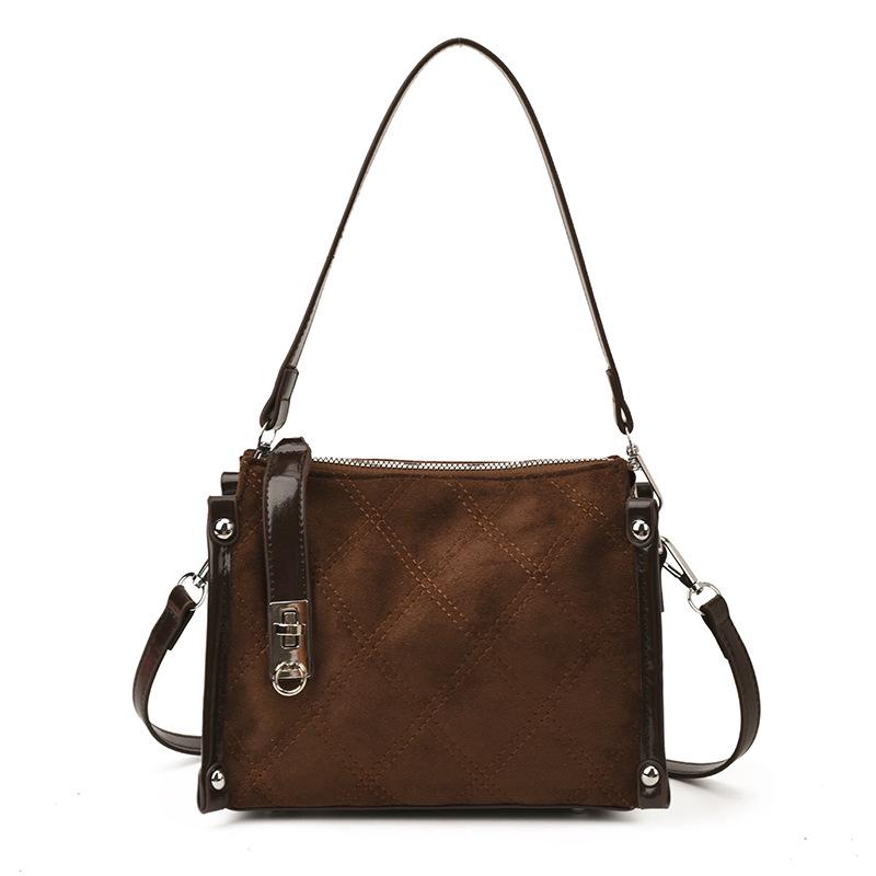 

2025 Trendy Versatile Women s Crossbody Bag - Practical Cylinder Design for Students кавовий