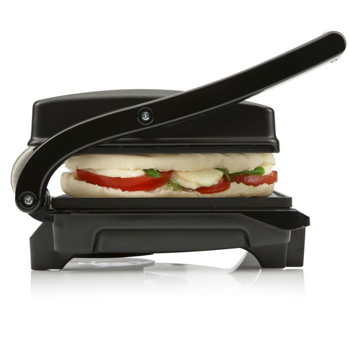 Grille-viande électrique Tristar GR-2650 - Surface de cuisson 22,5 x 14 cm - 700 W - Revêtement anti-adhérent