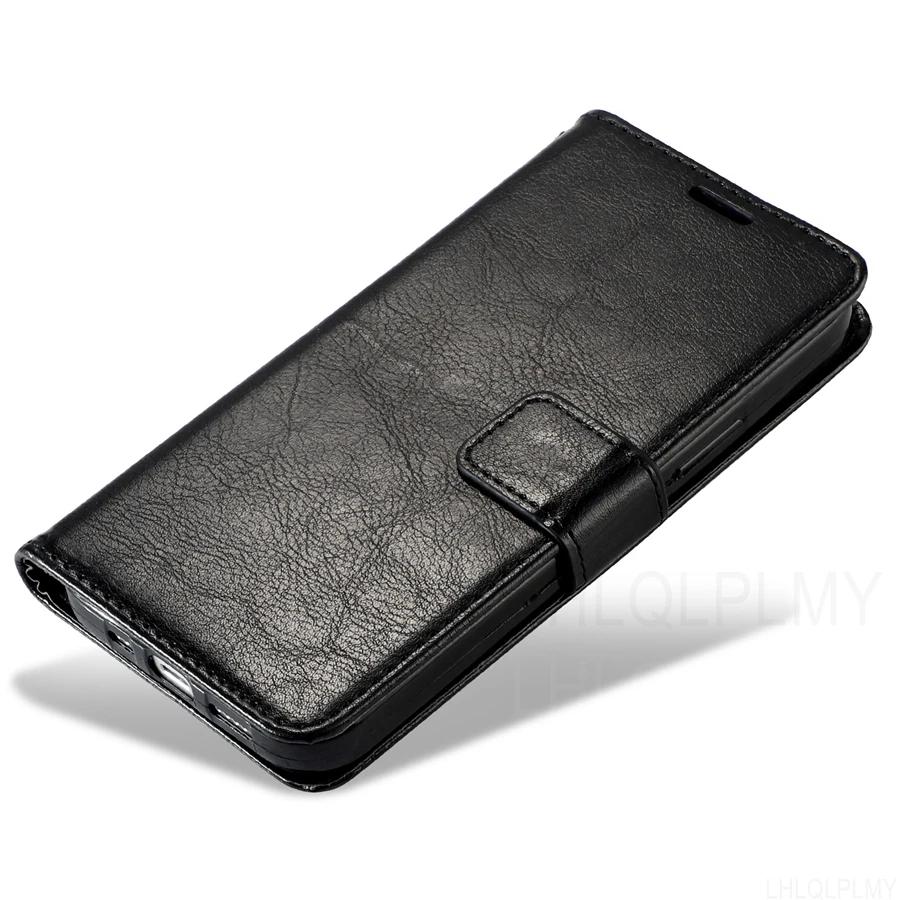 Luxury Leather Flip Protect Case For Samsung Galaxy Note 8 9 10 Lite 20 Ultra S8 S9 S10 S20 S21 FE S22 Plus S7 Edge Wallet Cover