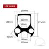 Piano Black Inner Gear Shift Box Cover Decal Trim For Alfa Romeo Giulia 2017-19