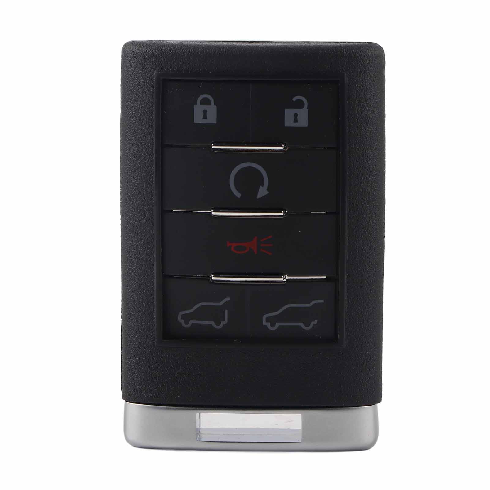 Replacement Key   for 6 Button   Keyless Remote - Black