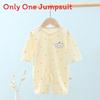 Infant Long Sleeve Onepiece Bodysuit Made Of Pure Cotton For Newborn Comfort