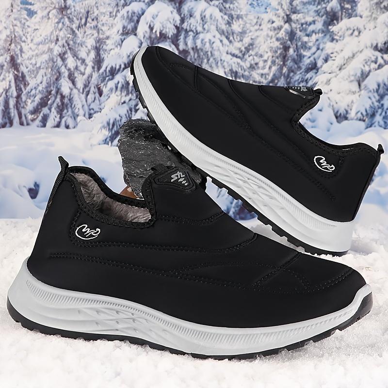 Warm and Comfortable Men's Snow Boots Non-Slip Ankle Boots for Outdoor Hiking Shoes