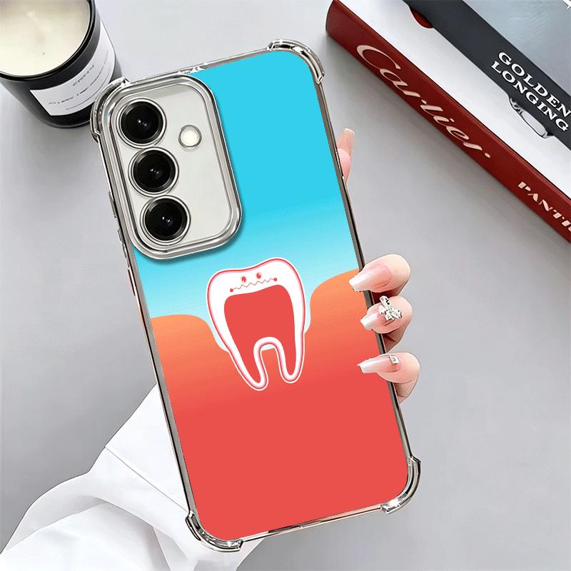 

Tooth Dentist Pattern Soft Phone Case For Samsung A17 A27 A07 A37 A57 A16 A56 A15 A55 A14 A54 A13 A53 A26 A36 A25 A35 A24 A34 A2 Samsung A25