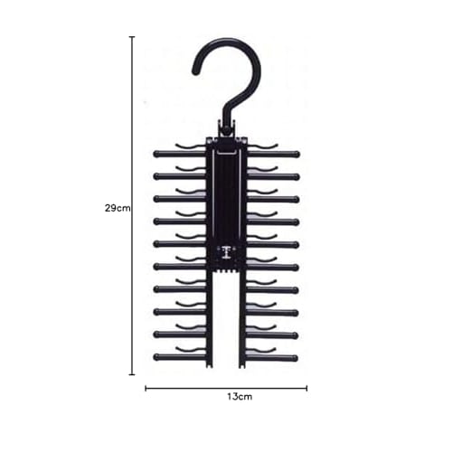 Shinkohanger Tie Hanger Cloth, Black