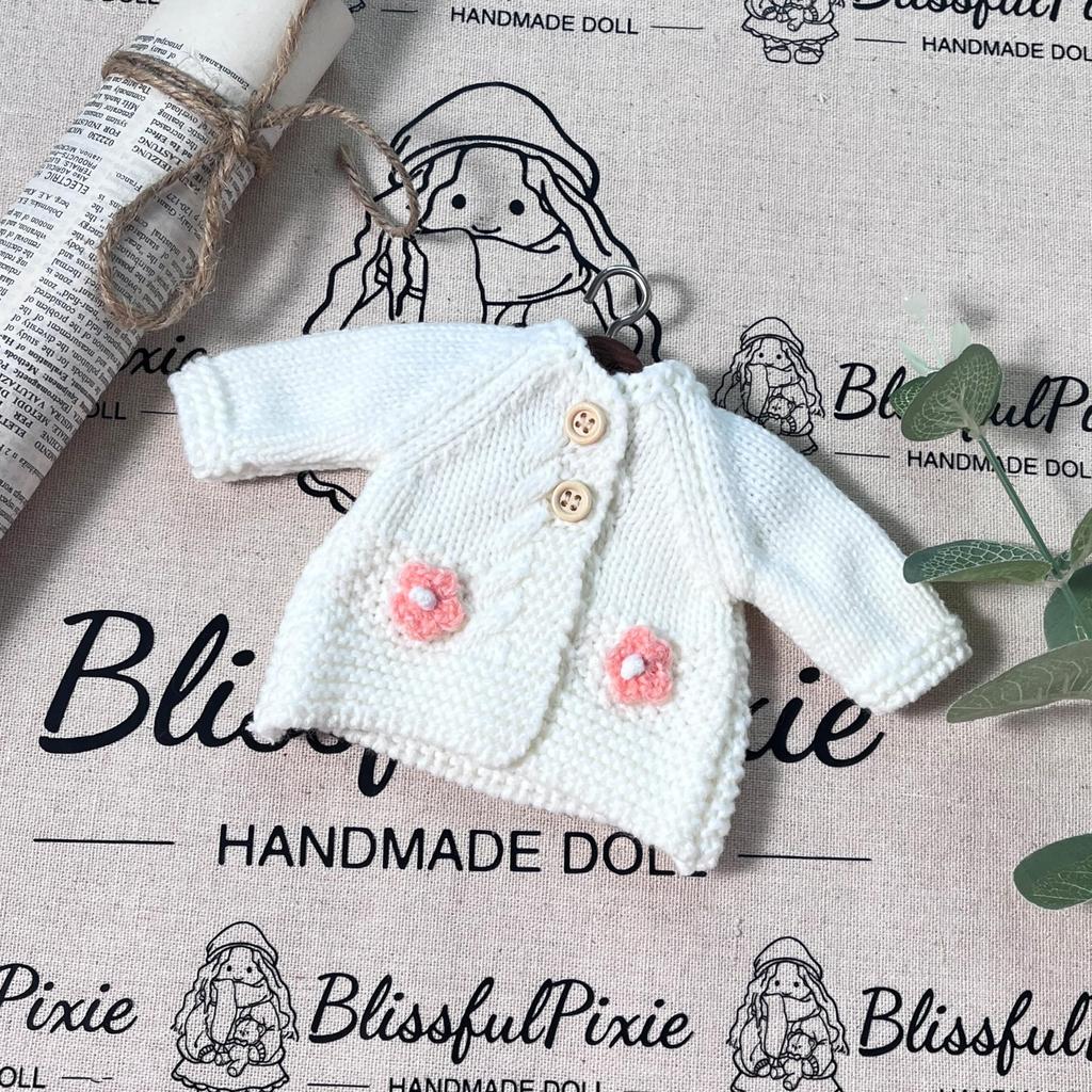 BlissfulPixie Handmade Waldorf Doll with Beautiful Perfect for Christmas or Birthday Gift Amber Clothing Accessories Clothes, 30cm, Box, Girls, -