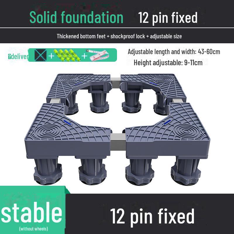 Suport pentru mașină de spălat și bază pentru suport de depozitare