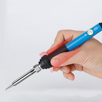 Mini páječka Nastavitelná teplota Elektrická páječka Rework Station Mini Rukojeť Svařování s horkovzdušnou tužkou Opravné nástroje 60W