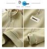 Boys' Fleece-Lined Half-Zip Sweatshirt: Trendy, Warm, Long-Sleeved Top for Autumn/Winter 2025