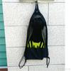 Mesh Drawstring Backpack Bag For Snorkel Scuba Diving Fins Goggles Mask 29"x13"