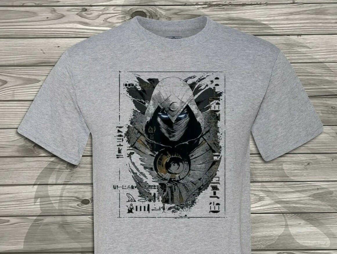 Moon Knight - Marvel - Distressed Portrait  - Adult & Youth Sizes S