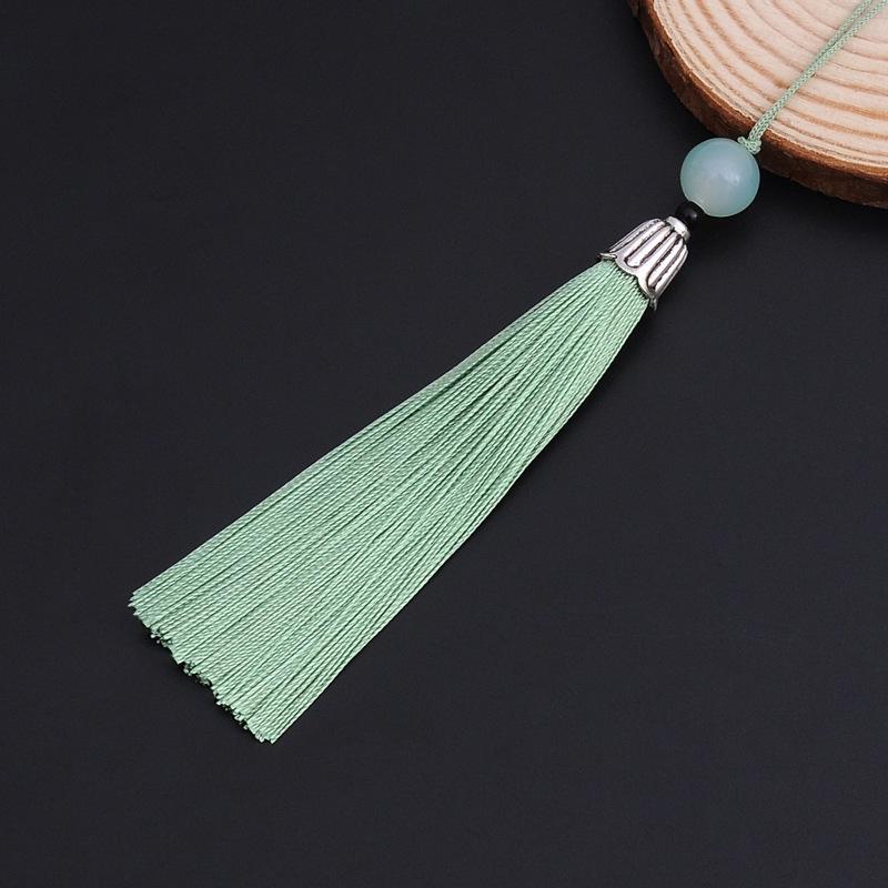 Exquisite Beaded Tassel Hanfu Bookmark & Sachet Pendant
