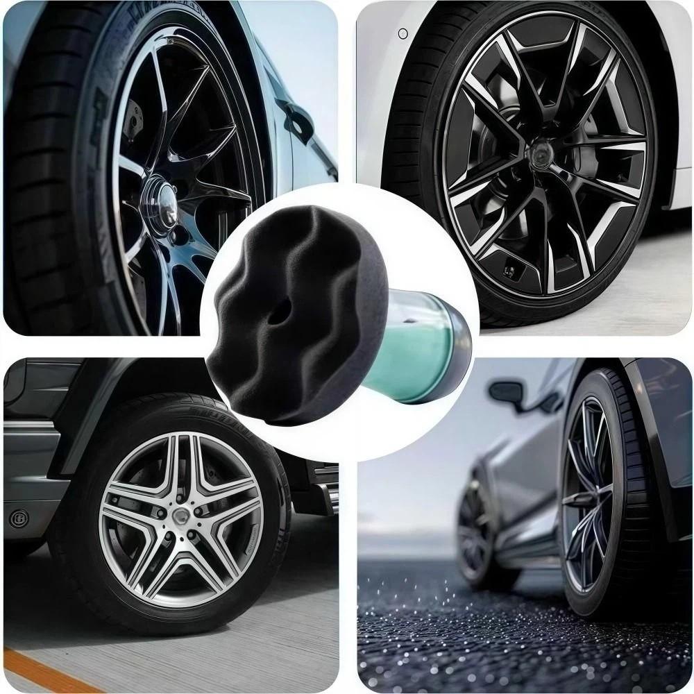 Reusable Car Tire Flow Dressing Applicator Tire Gloss Applicator  Works with All Tire Shine Gels