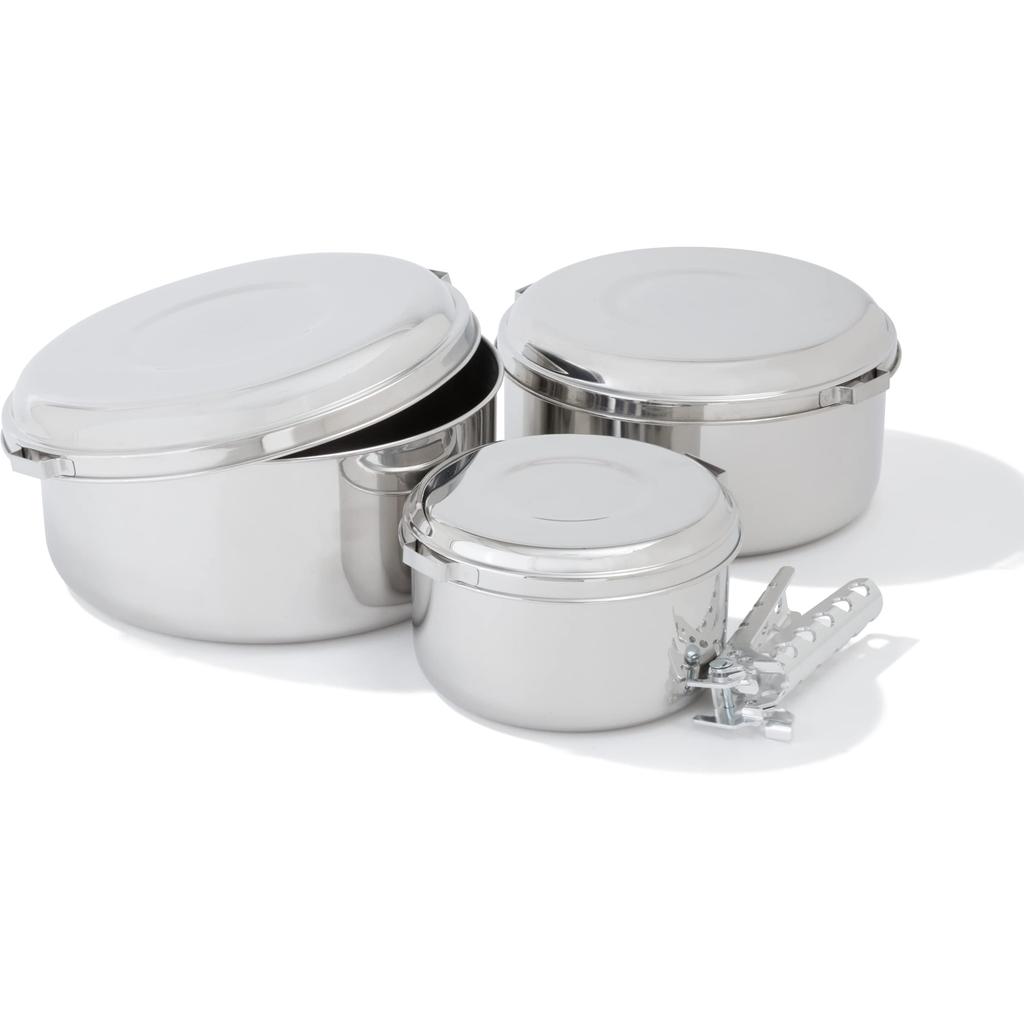 MSR Outdoor Cookware Alpine Set Official 39010 4-Pot (ALPINE) [Japan Product]
