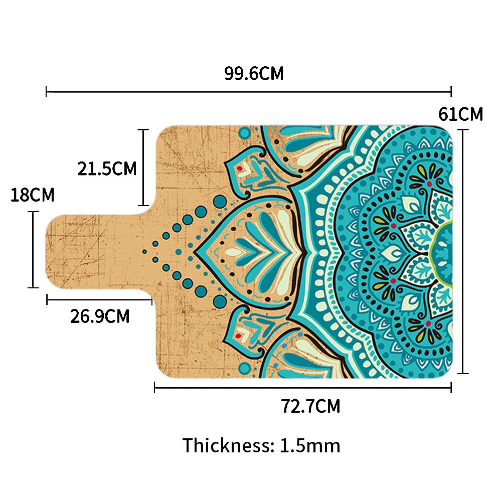 

Коврик для пилатеса реформера Коврик для йоги из замши и резины Нескользящий коврик для позиционирования для тренировки кора Кровать Восстановленные противоскользящие коврики для йоги