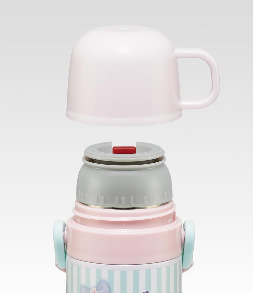 Skater Wasser 470ml oder 430ml Disney Prinzessin Größe Edelstahl Sport Kinderflasche, 2-Wege, (Direktes Trinken) (Bechertrinken), Design, 26, Mädchen,