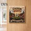 DIY Pearl Painting Football Stadium Kit, Soccer Ball Art Craft Kit for All Skill Levels Nights 3D Beginners Fans Gift Relaxing Activity