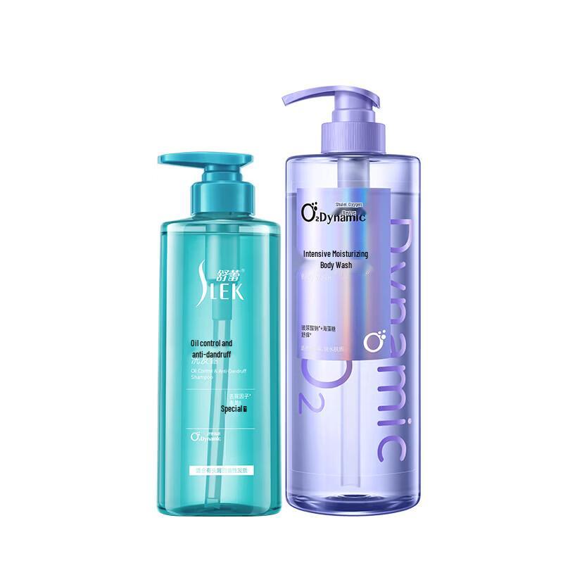 

SLEK Anti-Dandruff Shampoo & Moisturizing Shower Gel Set