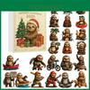 Animal Collectible Acrylic Christmas Ornaments For Party Decor And Festive Gift Ideas