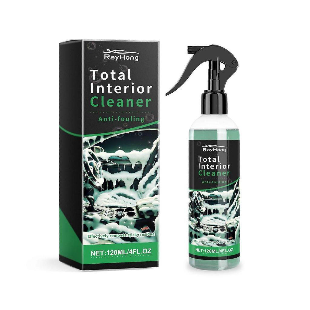 Limited time!!Rayhong Car Interior Cleaner - Waterless Foam Cleaner For Seats, Roof Lining, And Dashboard