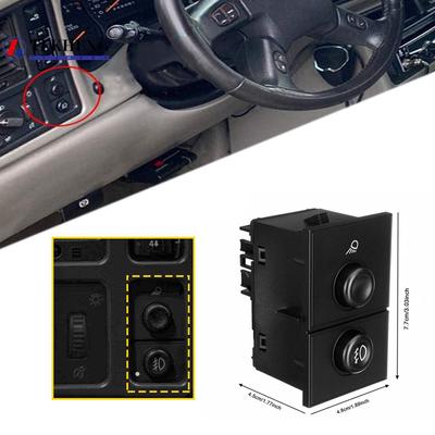 15143597 Fog Light Switch For 2003-2006 Chevy Silverado Tahoe Avalanche GMC Sierra Yukon 1514-3597,26075065