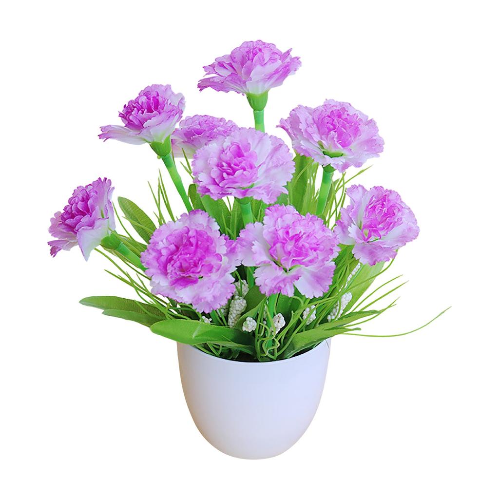 Simulace zelených rostlin v květináčích, ozdoby do květináčů, kombinace rostlin, vnitřní stolní ozdoby, simulace umělých květin, rostlin, bonsaje