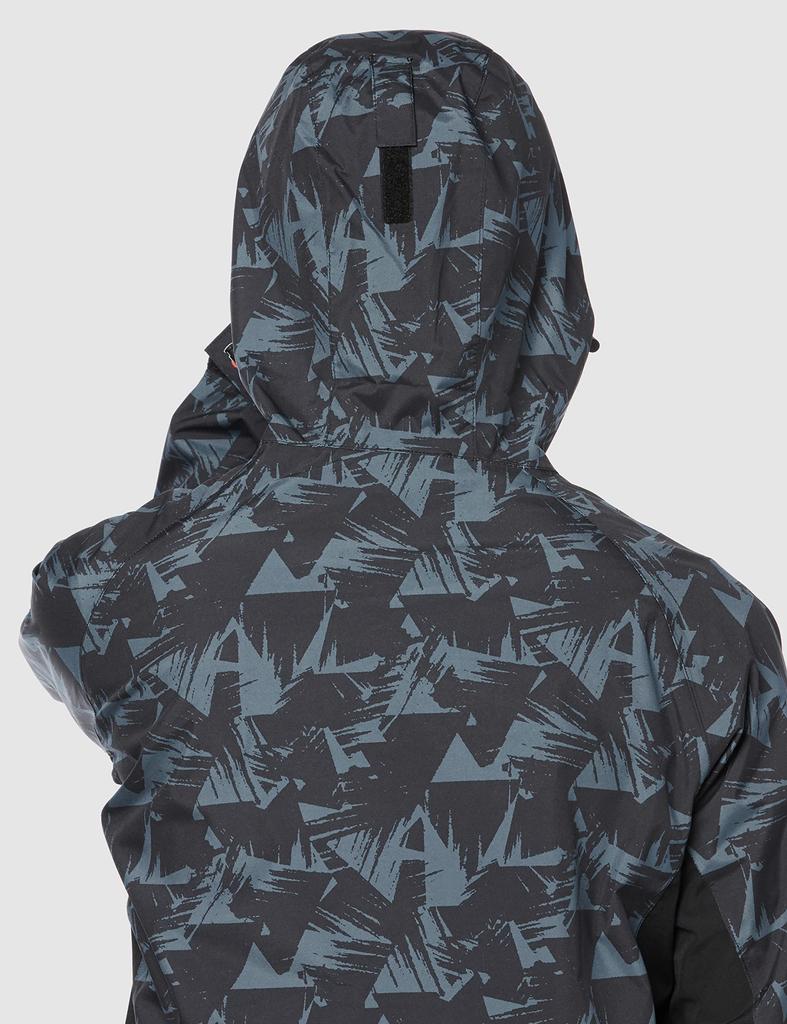 Rain Waterproof Top and Bottom Water Long Commuting to Mountain Heavy Bike Stretch Rain Navy [A.D.One] Men's Wear, Sports, Set, Jacket, Pants,