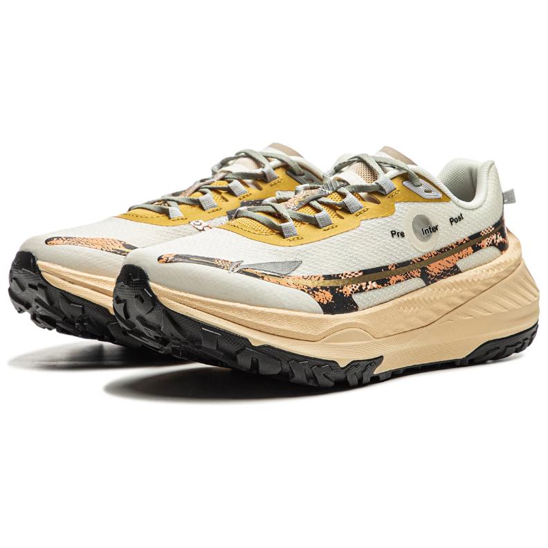 Soulland X Li Ning Lu Ban Technology Silk Wear Resistant Rebound Stability Support Shock Absorption Non Slip Low Top Running Shoes ARNU004-24